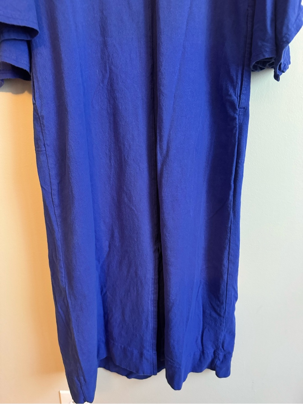 Free people free-est Briar midi dress large blue used - Picture 8 of 11